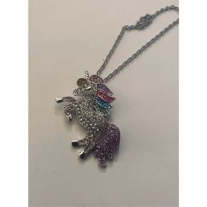Gorgeous bling unicorn NECKLACE